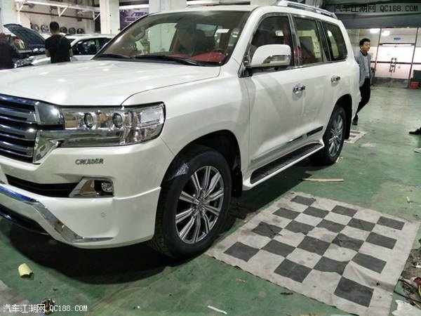 原装进口18款丰田酷路泽4000中东版实测