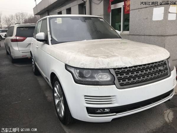 18款路虎揽胜行政3.0白外黑内汽油版价格