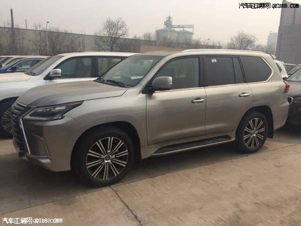 2018款雷克萨斯LX570八座21轮到店实拍
