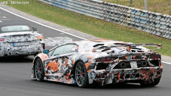 兰博基尼Aventador SVJ谍照 或超800马力