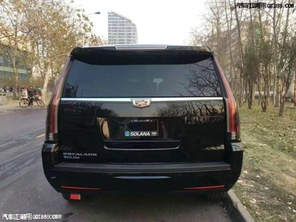 凯迪拉克凯雷德ESV铂金加长版到店实拍