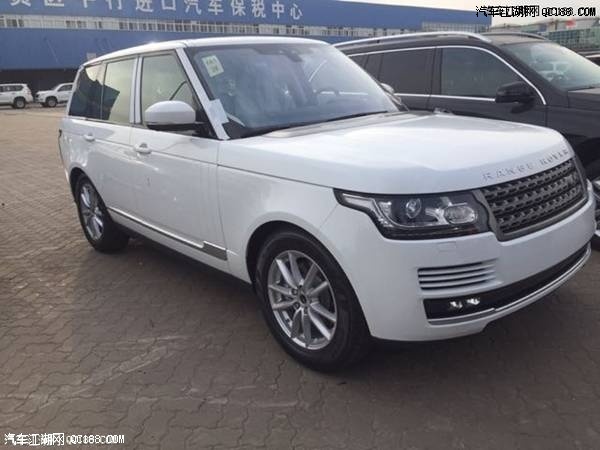 17款美规路虎揽胜3.0行政版白色现车价格