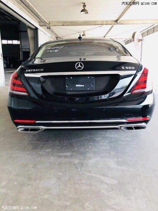 18款迈巴赫S560黑/酒红棕行政四座实解