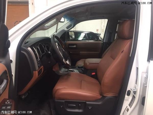 2018款全新丰田红杉5700白金版性能体验