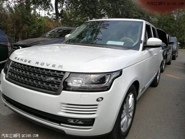 17款美规路虎揽胜3.0行政版白色现车价格