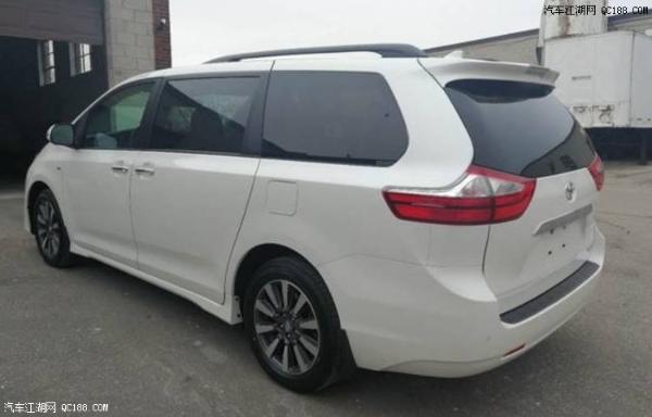 2018款加版丰田塞纳四驱LTD现车报价