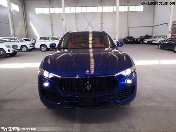 18款玛莎拉蒂莱万特SUV港口现车实测评价