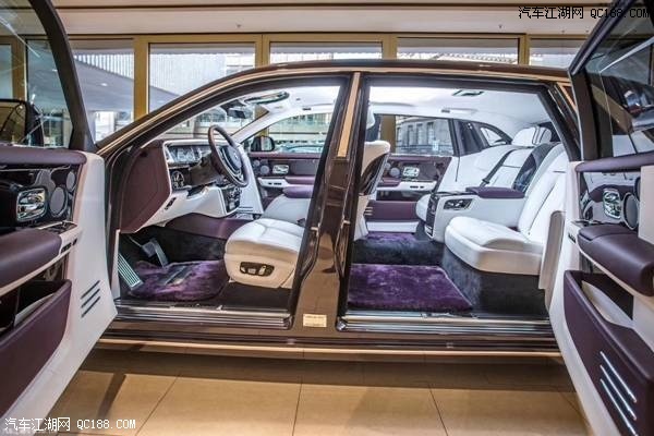 全新劳斯莱斯幻影星光顶篷内饰配置实拍