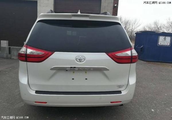 2018款加版丰田塞纳四驱LTD现车报价