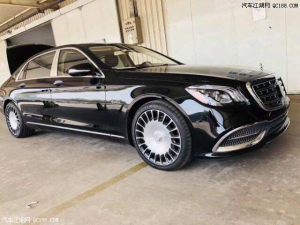 18款迈巴赫S560黑/酒红棕行政四座实解