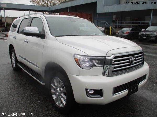 2018款全新丰田红杉5700白金版性能体验