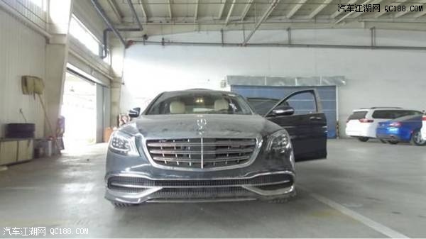2018款奔驰S560美版灰/米色现车评测