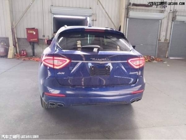 18款玛莎拉蒂莱万特SUV港口现车实测评价