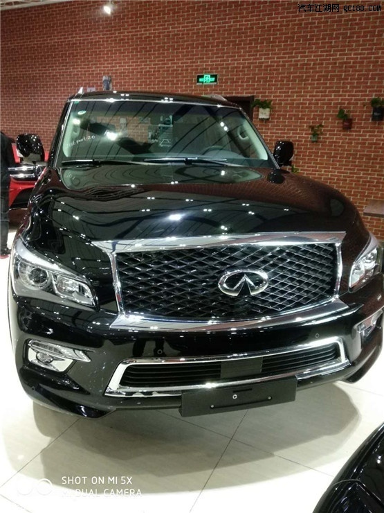 进口车2017款英菲尼迪QX805.6配置解读