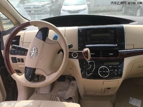 18款丰田普瑞维亚2.4L现车到店实拍图解