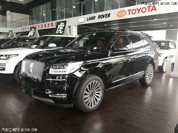 18款进口林肯领航员加长版全尺寸SUV解析