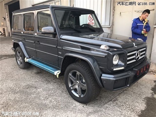 18款美规奔驰G550硬派越野车天津港报价