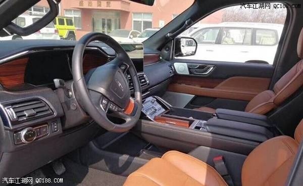 18款进口林肯领航员加长版全尺寸SUV解析