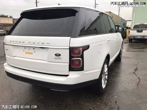 港口实测18款路虎揽胜行政3.0白色现车