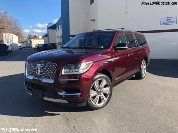 18款加规林肯领航员加长版商务车报价行情
