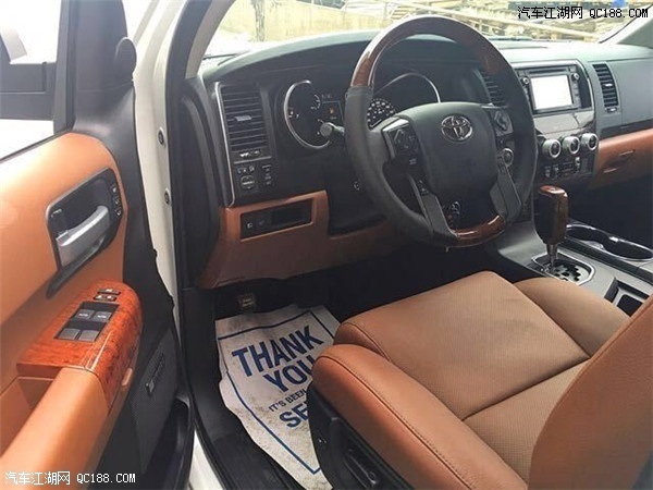 18款丰田红杉5700 5.7L V8七座现车实拍