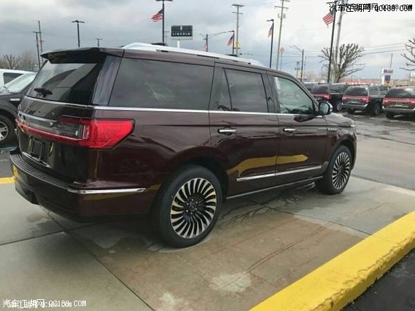 18款加规林肯领航员加长版商务车报价行情