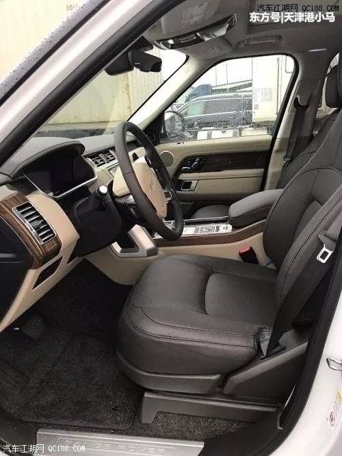 港口实测18款路虎揽胜行政3.0白色现车