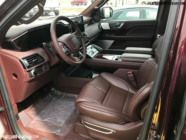 18款加规林肯领航员加长版商务车报价行情