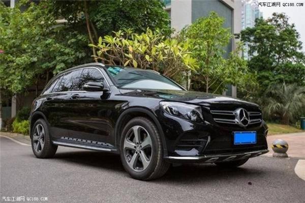 18款奔驰GLC300四驱墨版全景天窗现车报价