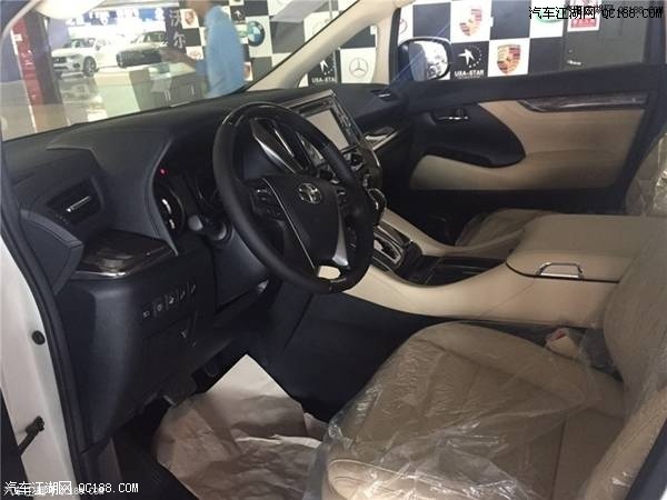 2019款进口丰田埃尔法3.5L V6商务车试驾