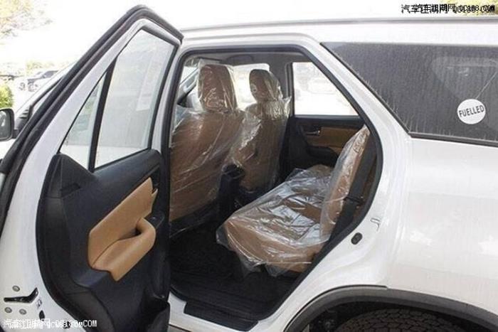 进口18款丰田穿越者2700车身参数介绍