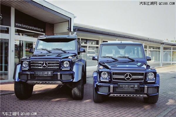 18款进口奔驰G500 4×4²报价及图片解析