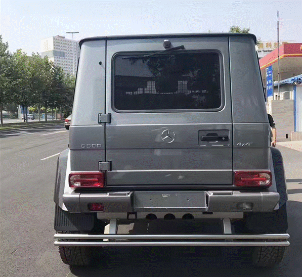 18款进口奔驰G500 4×4²报价及图片解析