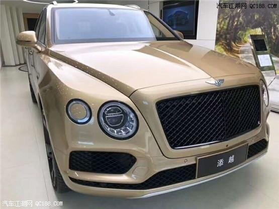 18款平行进口宾利添越4.0T V8欧规版解读