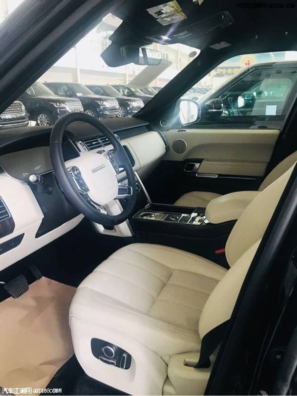 18款路虎揽胜行政中东版四轮空气悬挂解析