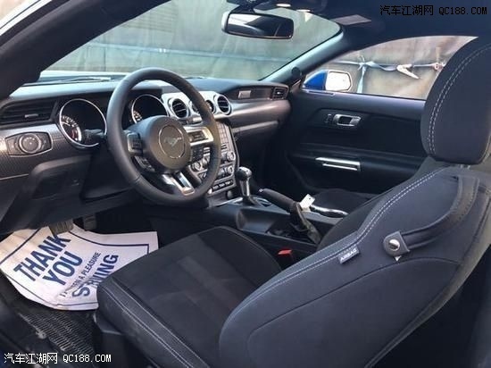 18款福特野马2.3T颜色齐全现车到店图解