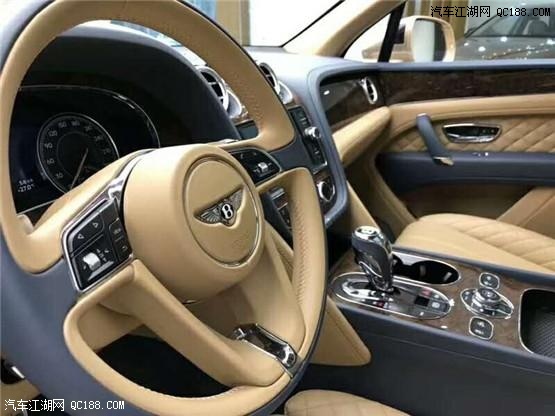 18款平行进口宾利添越4.0T V8欧规版解读