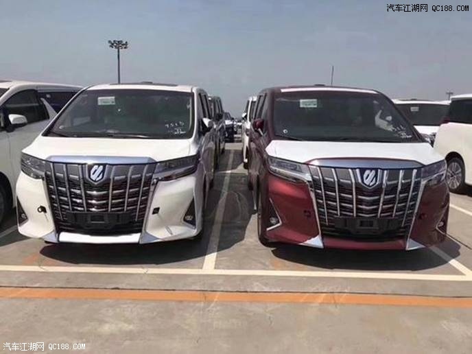 19款丰田埃尔法改装版蒙娜丽莎最新实拍