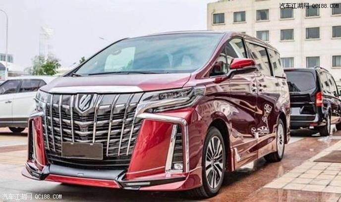 19款丰田埃尔法改装版蒙娜丽莎最新实拍