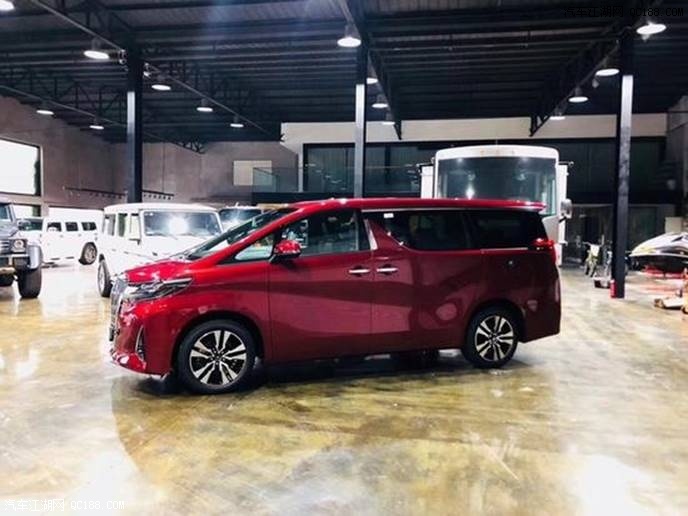 19款丰田埃尔法改装版蒙娜丽莎最新实拍