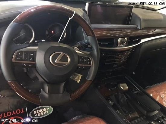 2018款雷克萨斯LX570黑色凌志中东版实拍