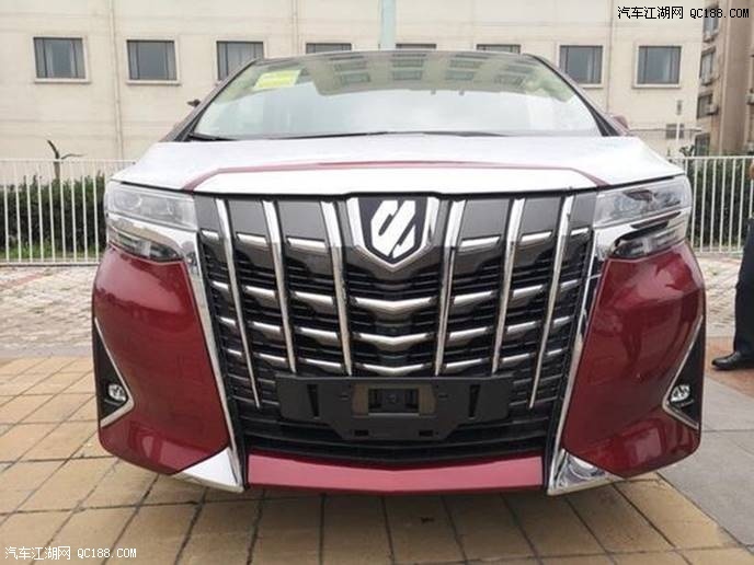 19款丰田埃尔法改装版蒙娜丽莎最新实拍