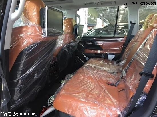 2018款雷克萨斯LX570黑色凌志中东版实拍