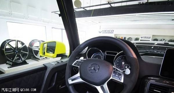 2018款奔驰G500 4×4²蓝色黄色现车实拍