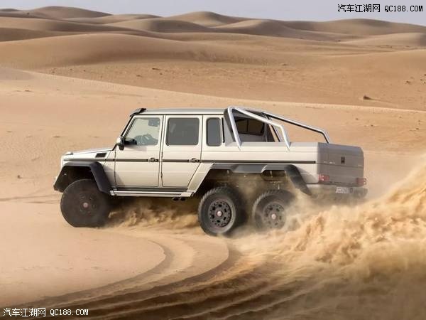 2018款奔驰G500 4×4²蓝色黄色现车实拍
