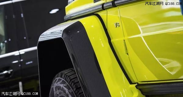 2018款奔驰G500 4×4²蓝色黄色现车实拍