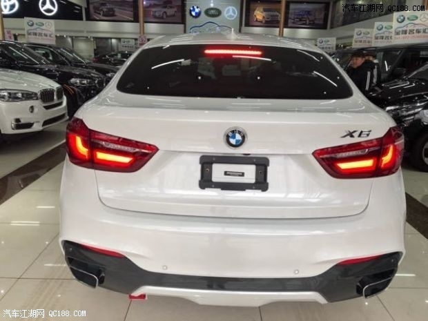 2018新款平行进口车白红宝马X6性能体验