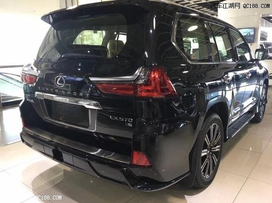 2018款雷克萨斯LX570黑色凌志中东版实拍