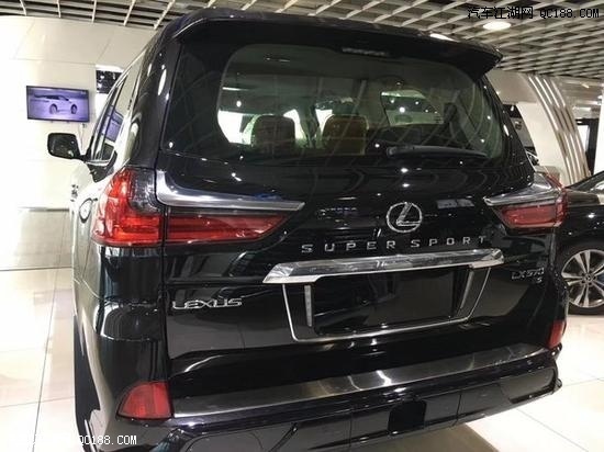 2018款雷克萨斯LX570黑色凌志中东版实拍