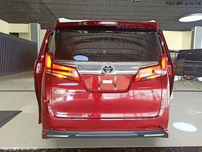 19款丰田埃尔法改装版蒙娜丽莎最新实拍